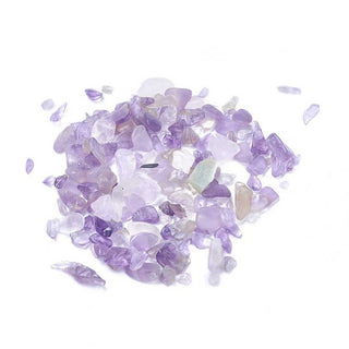 500g Mini Amethyst Chip Beads - No Hole