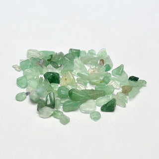 500g Mini Green Aventurine Chip Beads - No Hole