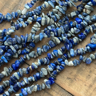 Lapis Lazuli Chip Bead Strand - 5-8mm