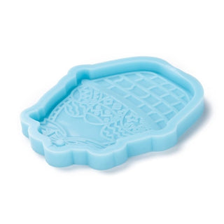 Easter Basket with Eggs Silicone Mold 2.48in x 2.83in