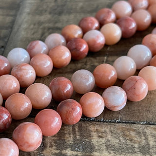 Pink Aventurine Bead Strand - 6mm - 8mm - 10mm