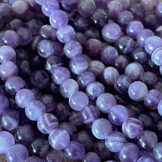 Amethyst Bead Strands - 6mm - 12mm