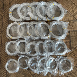 Round Aluminum Wire - 10ga - 12ga - 15ga - 18ga