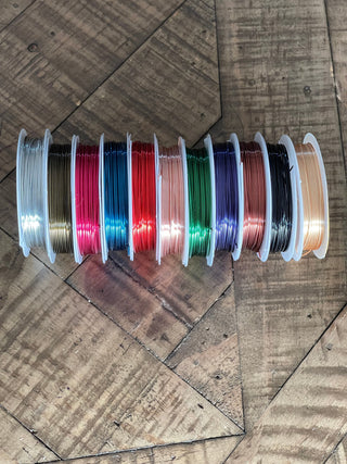 20 Gauge Copper Jewelry Wire - Assorted Colors - Wire Wrapping