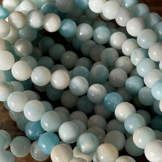 8mm Blue Amazonite Bead Strands