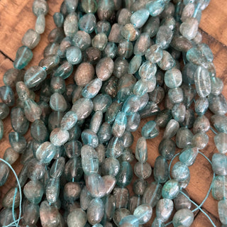 8mm Apatite Tumbled Stone Bead Strands