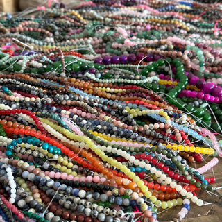 4mm - 12mm Natural Gemstone Mystery Bundle - Full Strands!