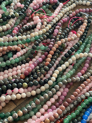 4mm - 12mm Natural Gemstone Mystery Bundle - Full Strands!