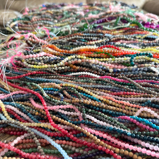 4mm - 12mm Natural Gemstone Mystery Bundle - Full Strands!