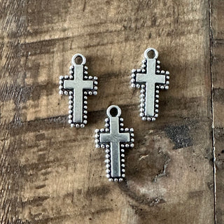 20pc Tibetan Style Alloy Cross Charms