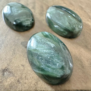 18x13mm Seraphinite Oval Cabochon