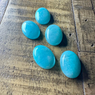 15mm Amazonite Oval Cabochon