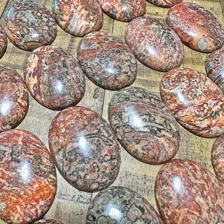 40x30mm Leopard Skin Jasper Cabochon